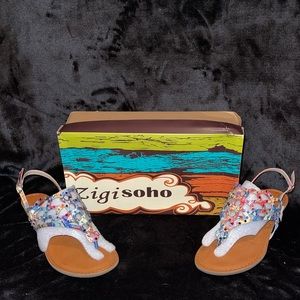 Multi Colored Sandals